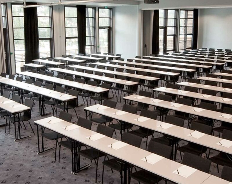 Norefjellsalen er klar for konferansegjester